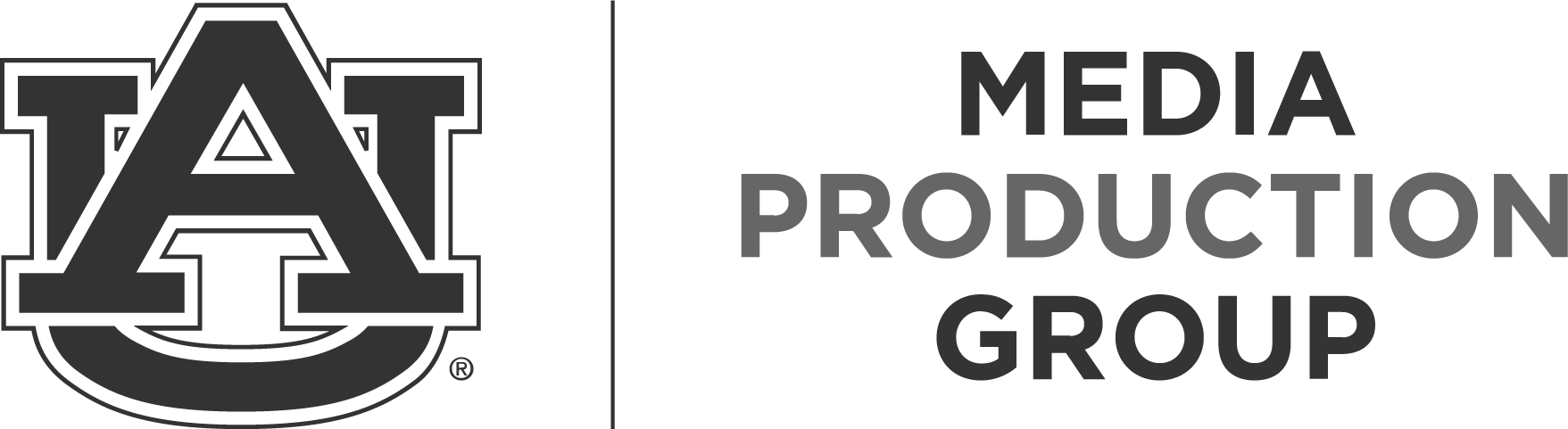 Media Production Group and Auburn Logos